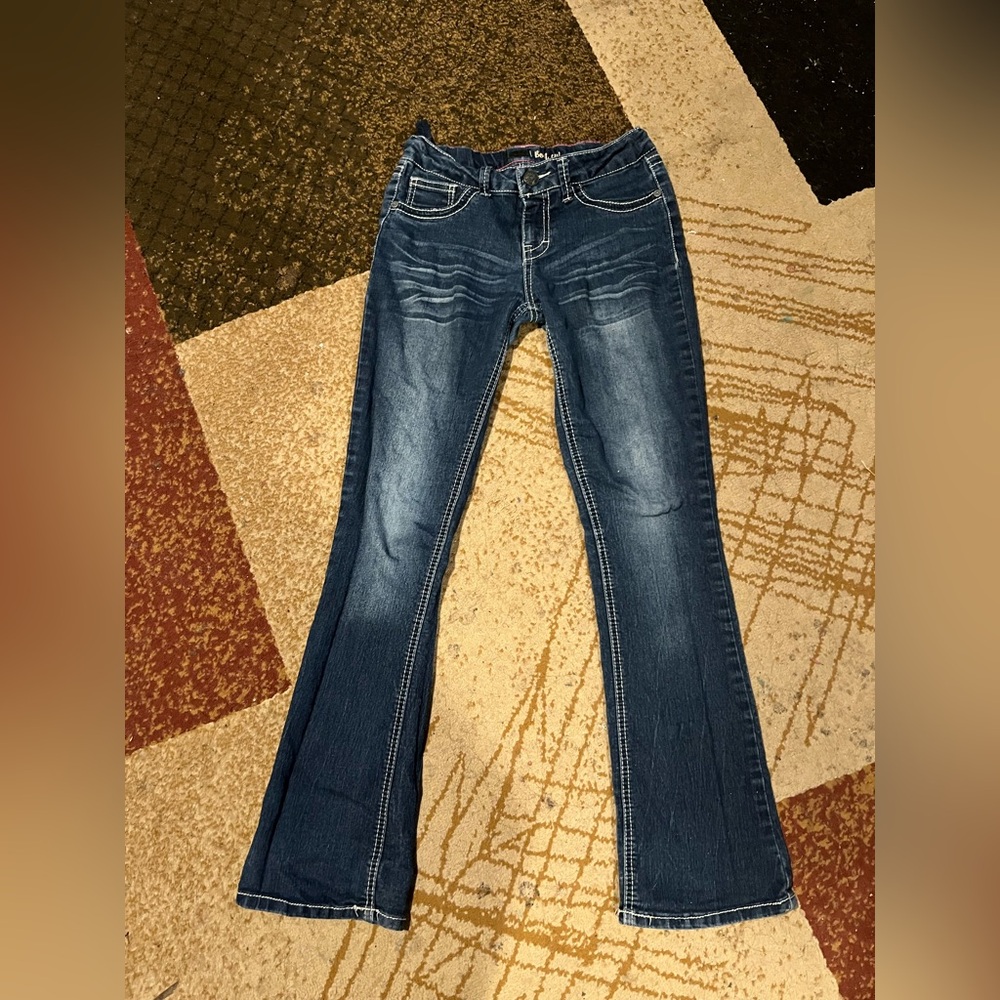 Lee Dark Blue Flare kid Jeans